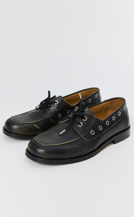 Scout Deck Shoe - Scratched Black