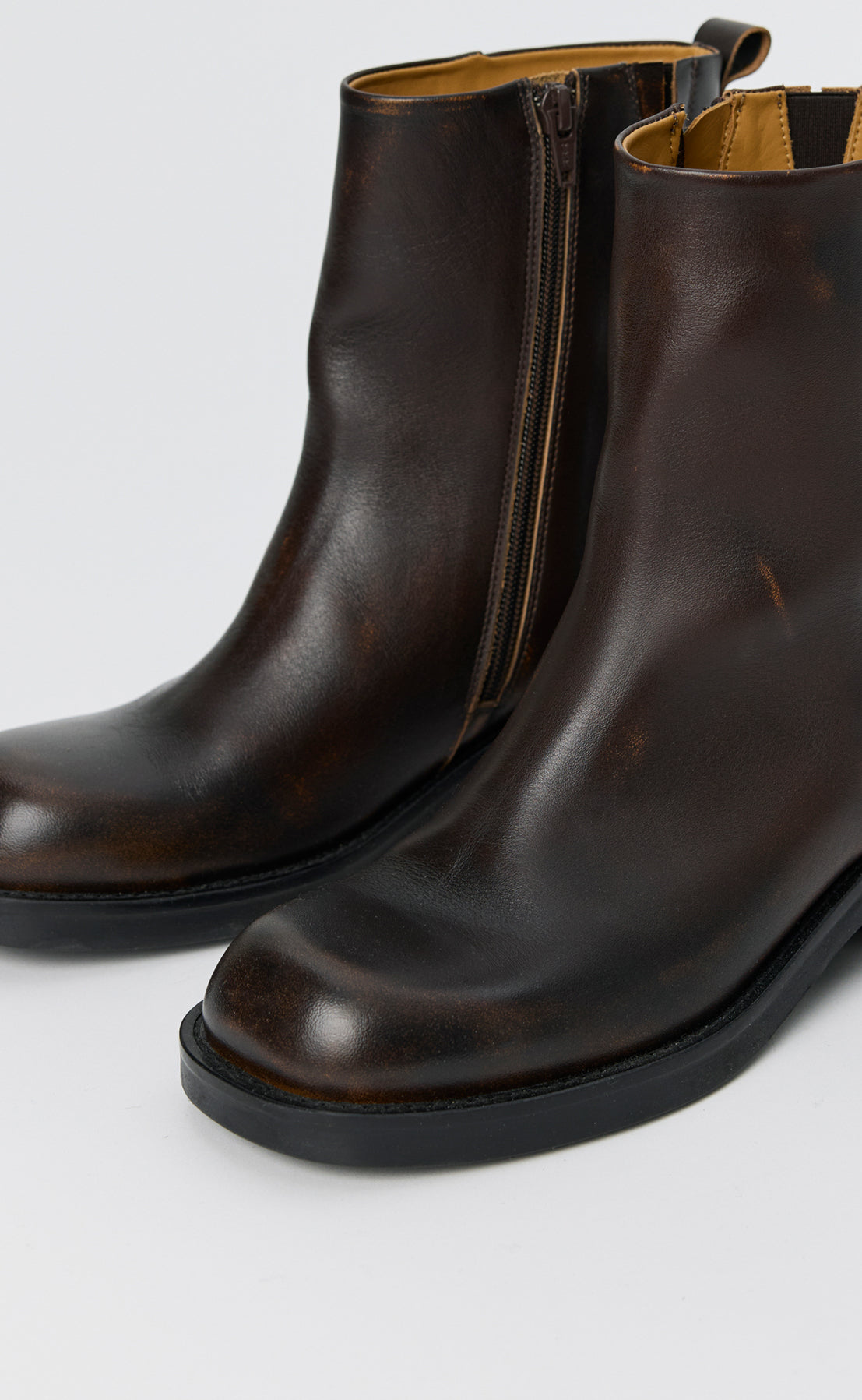 Protocol Boots - Dark Brown Blush