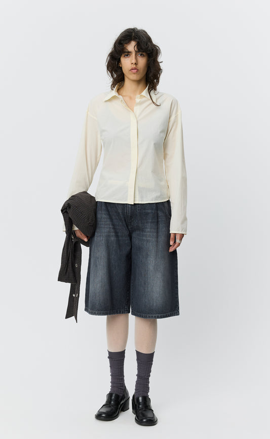 Software Shirt - Off White Micro Check