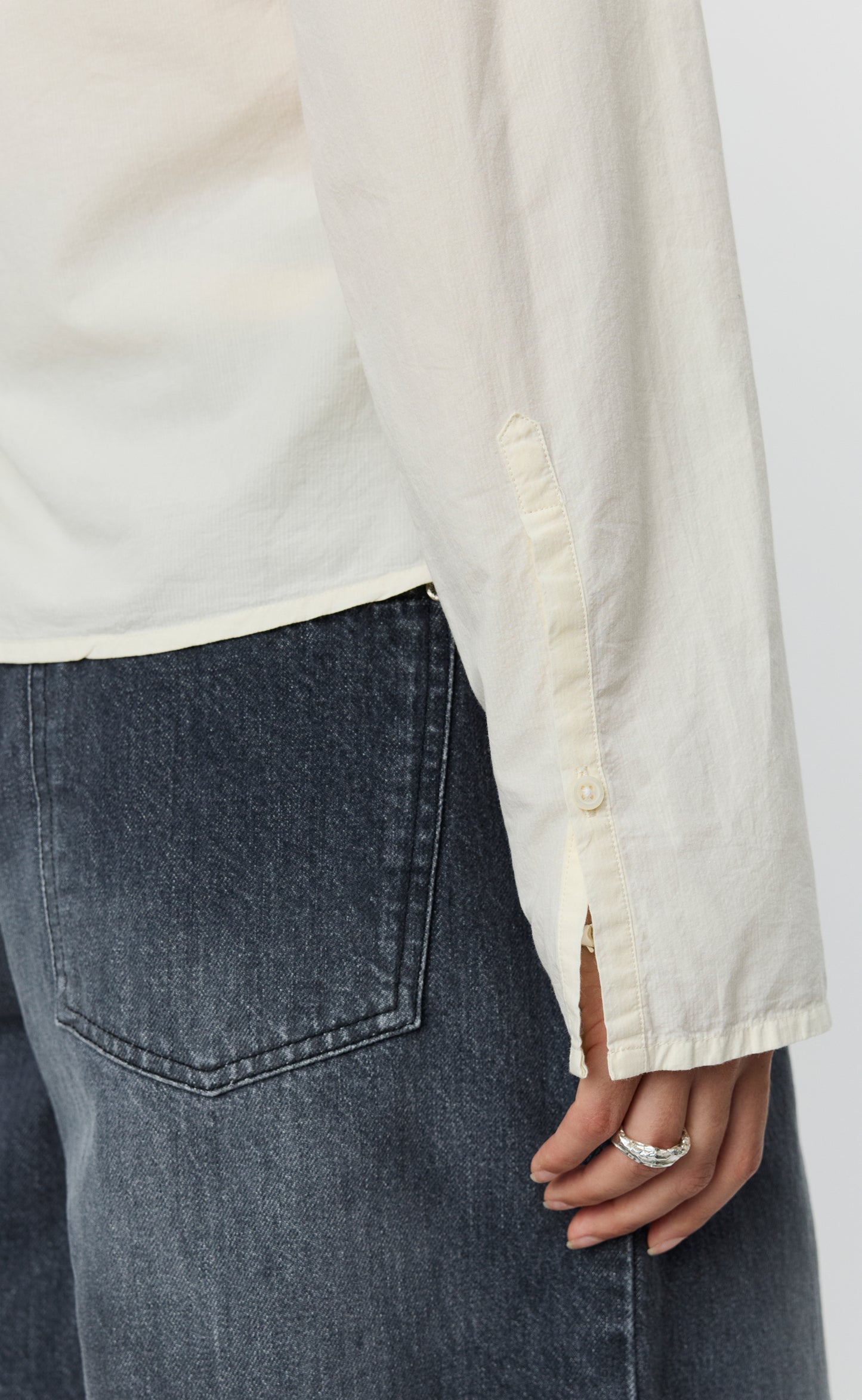 Software Shirt - Off White Micro Check