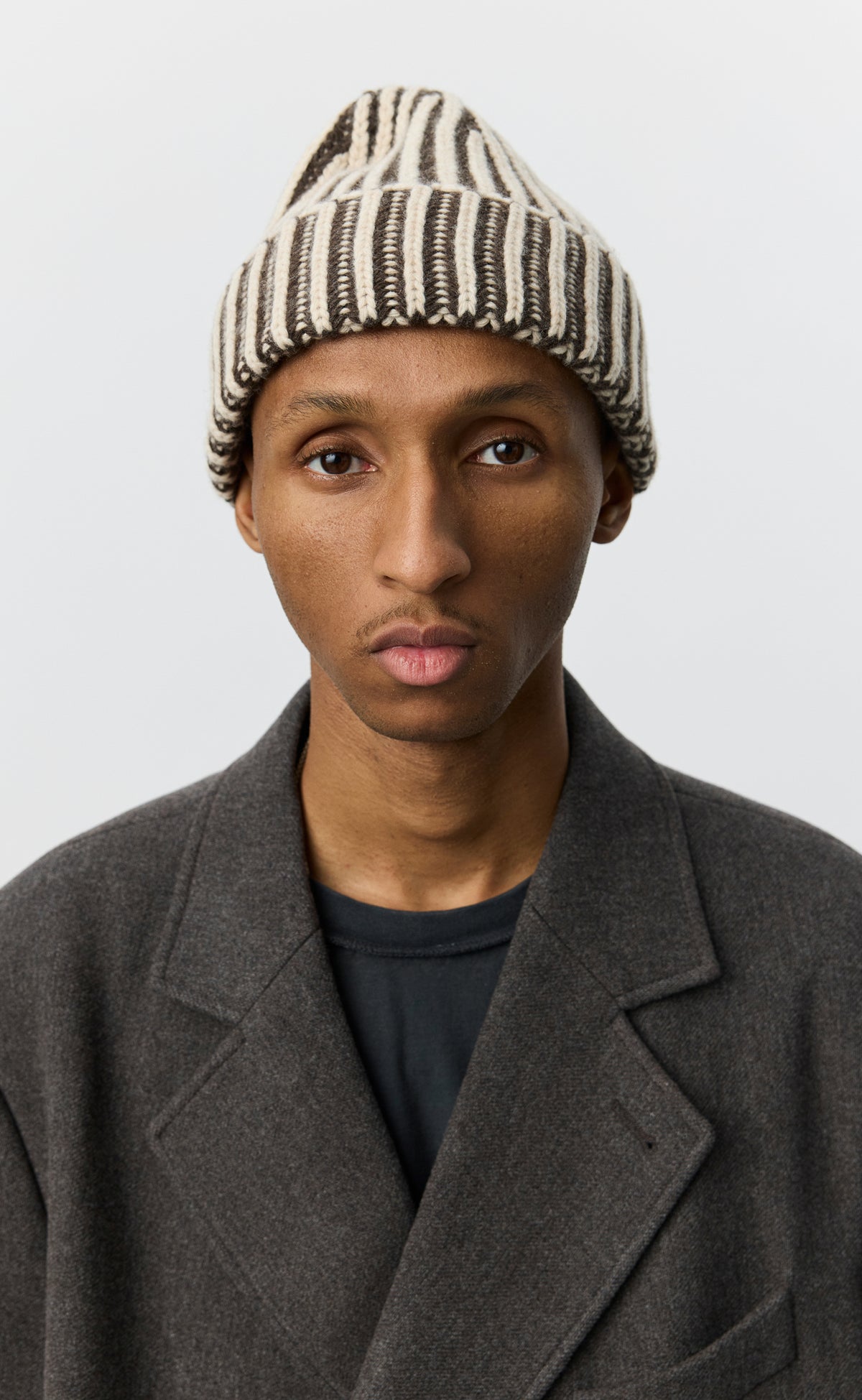 Stage Beanie - Light Biscuit