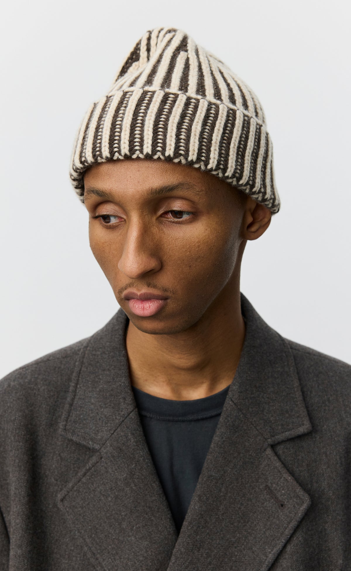 Stage Beanie - Light Biscuit