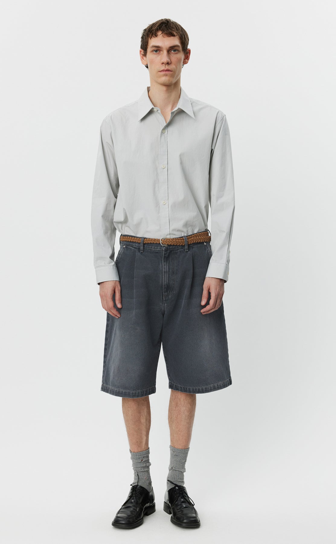 Star Rivet Shorts - Slate