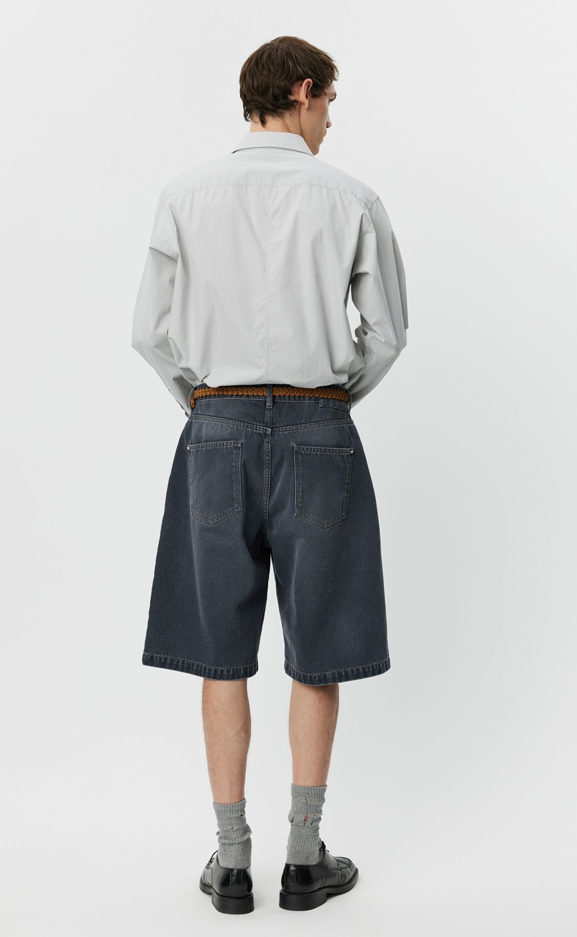 Star Rivet Shorts - Slate