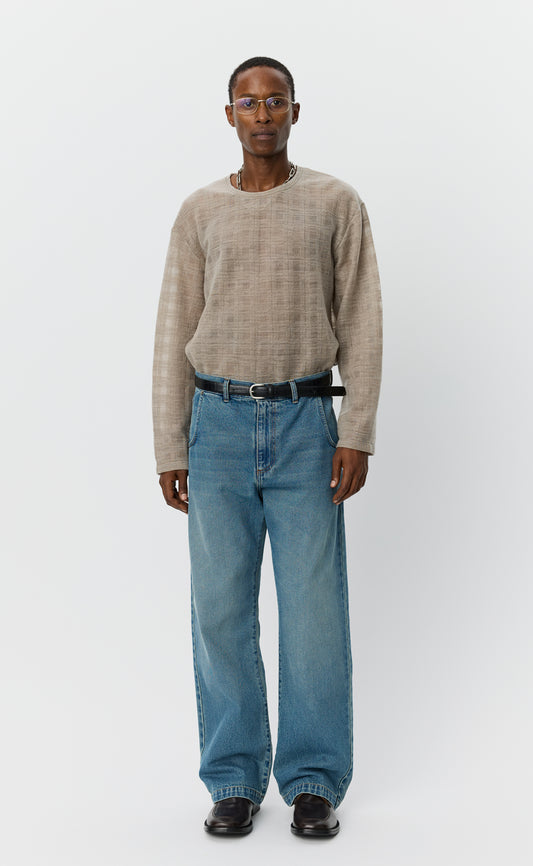 Straight Cut Jeans - Vintage Blue