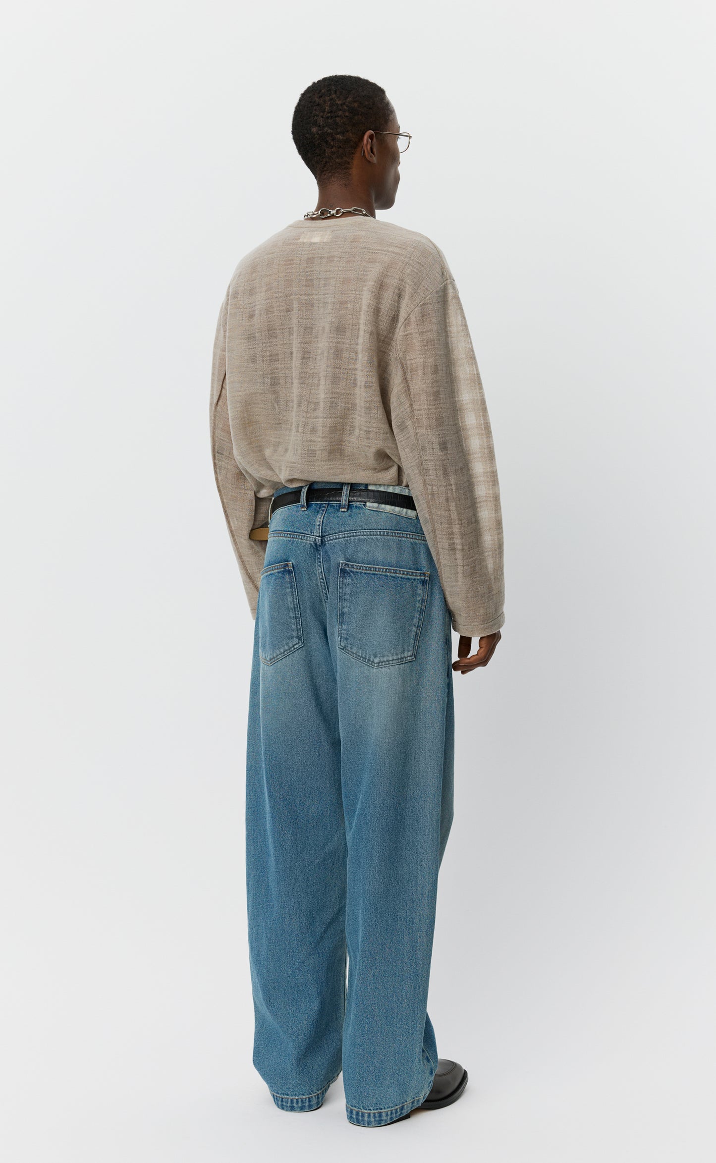 Straight Cut Jeans - Vintage Blue