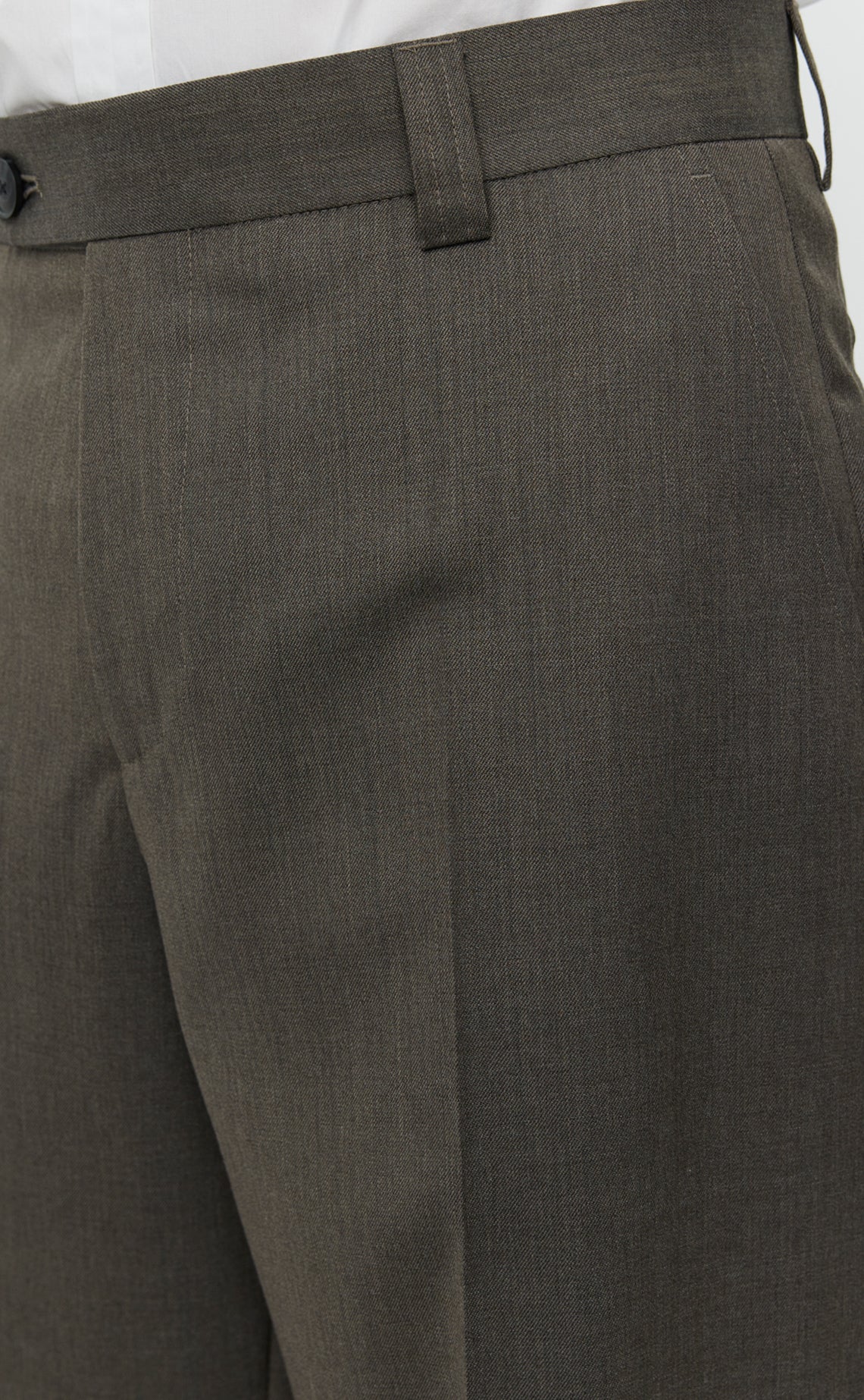 Study Trousers - Taupe Wool