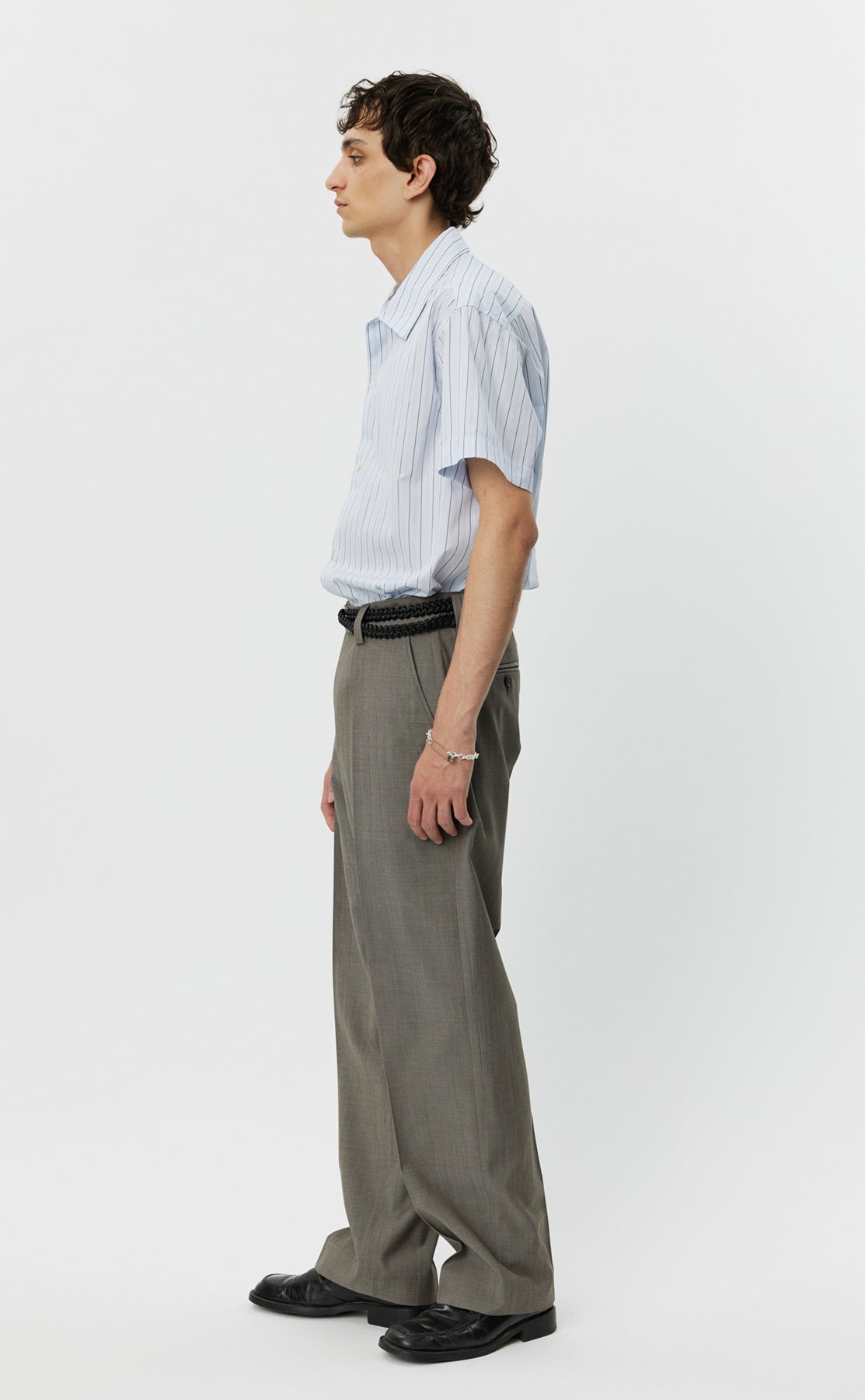 Study Trousers - Taupe Wool