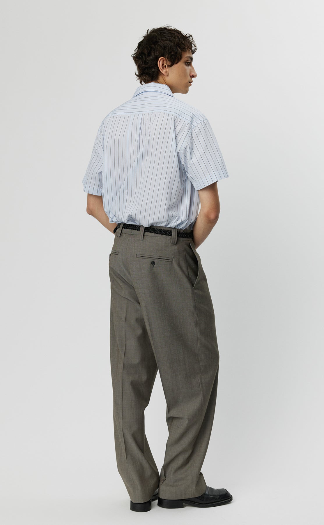 Study Trousers - Taupe Wool