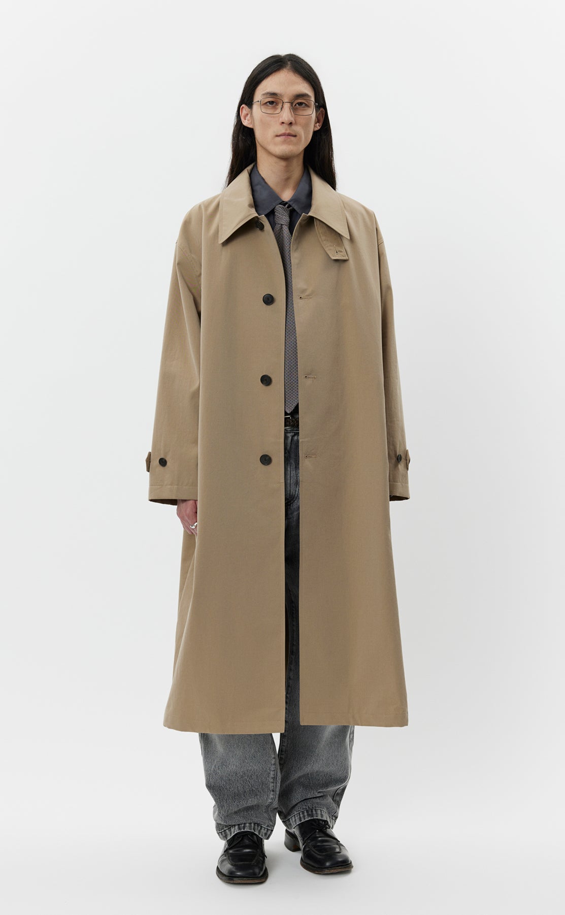 Venture Coat - Sand Gabardine