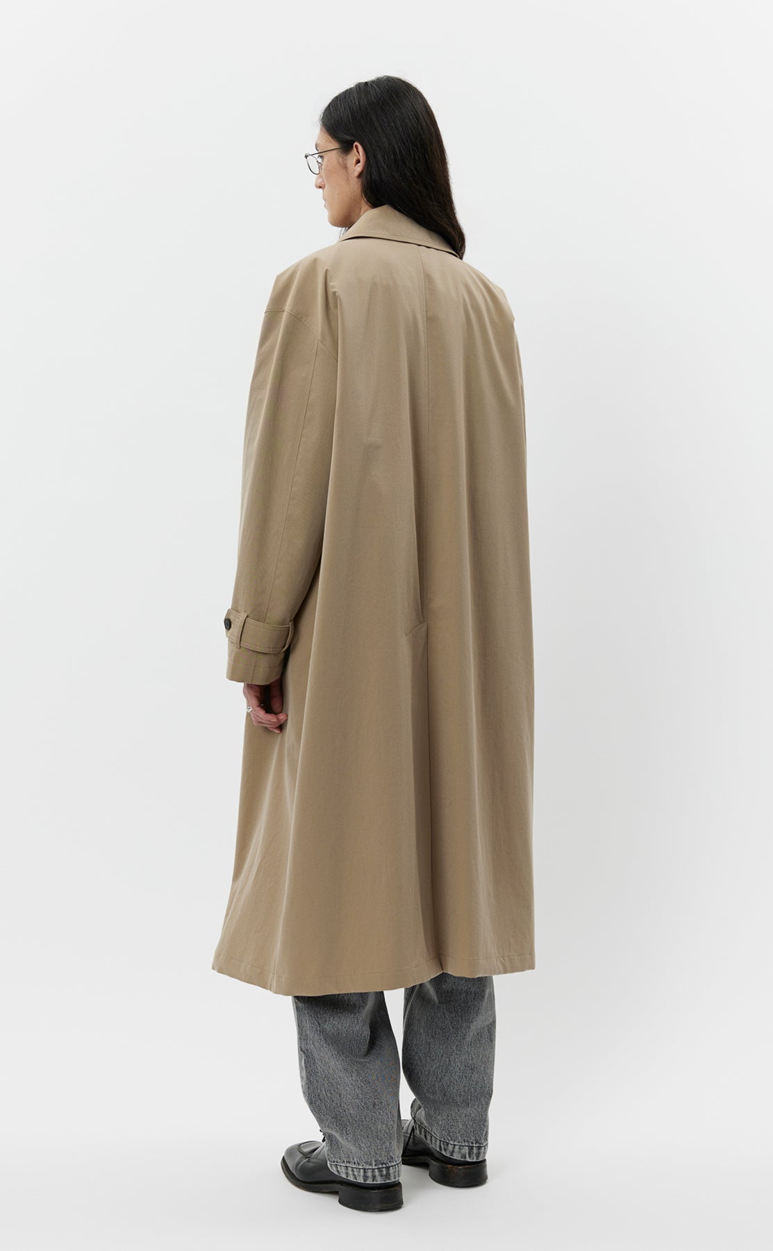 Venture Coat - Sand Gabardine