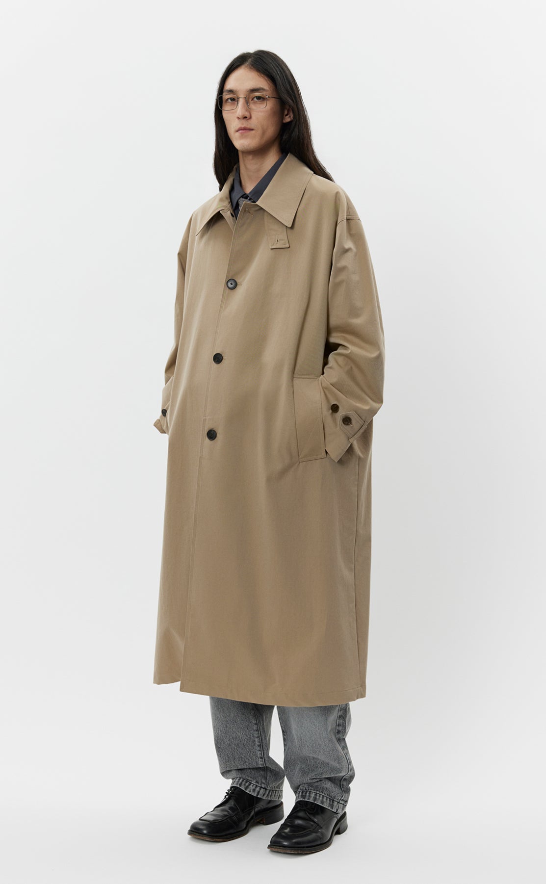 Venture Coat - Sand Gabardine