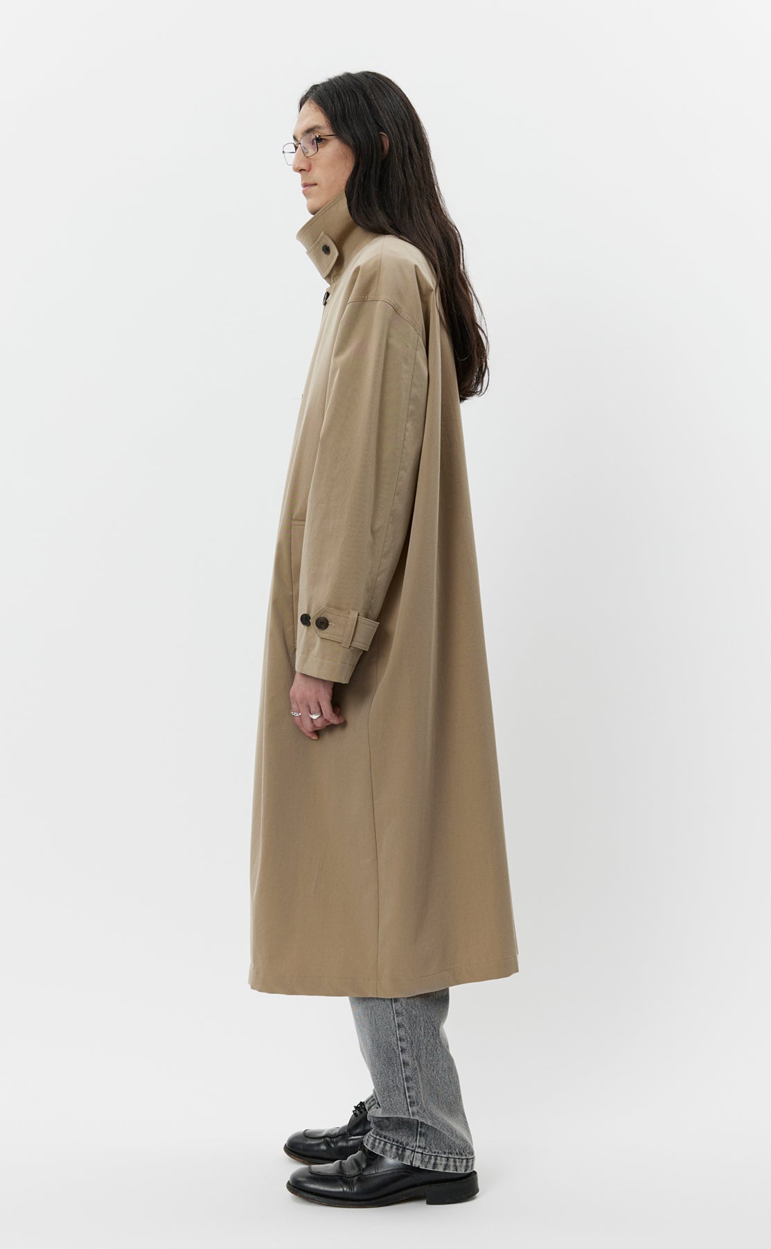 Venture Coat - Sand Gabardine