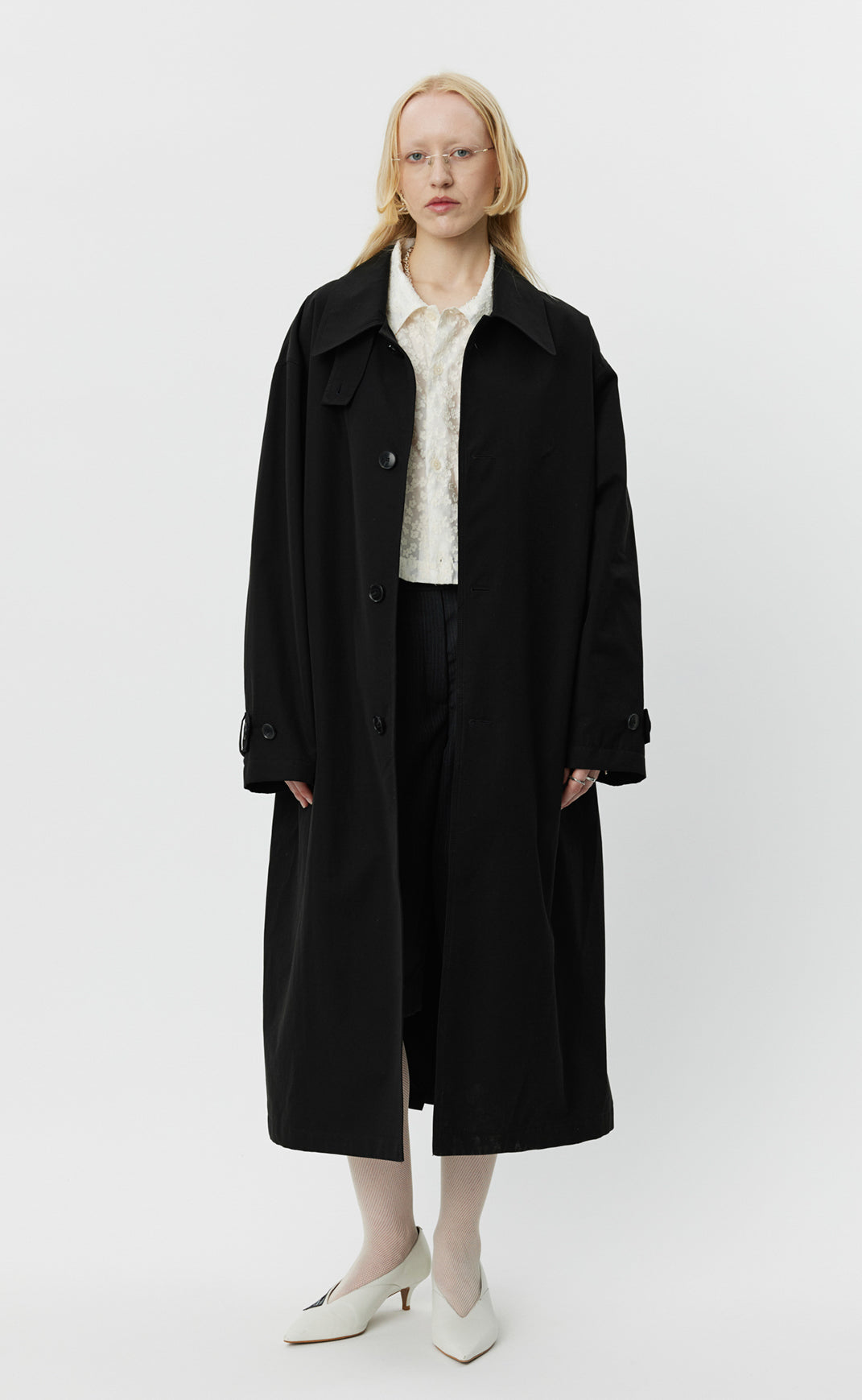 Venture Coat - Black Gabardine