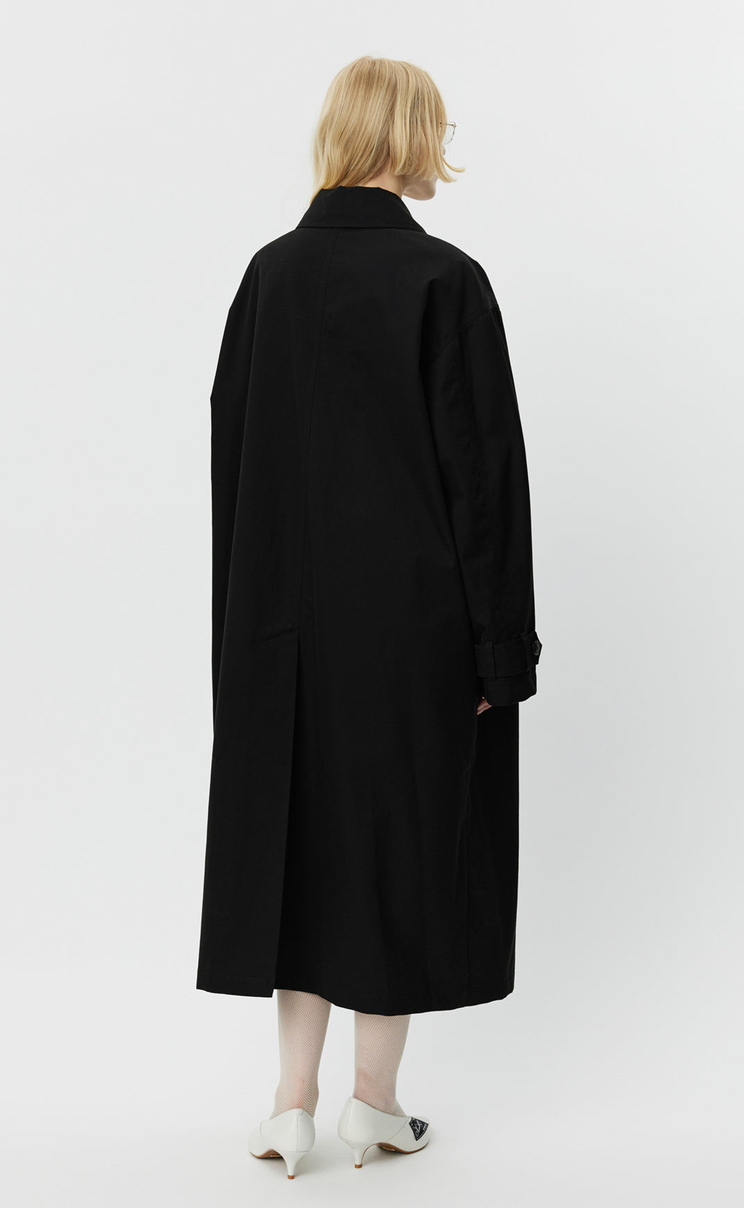 Venture Coat - Black Gabardine