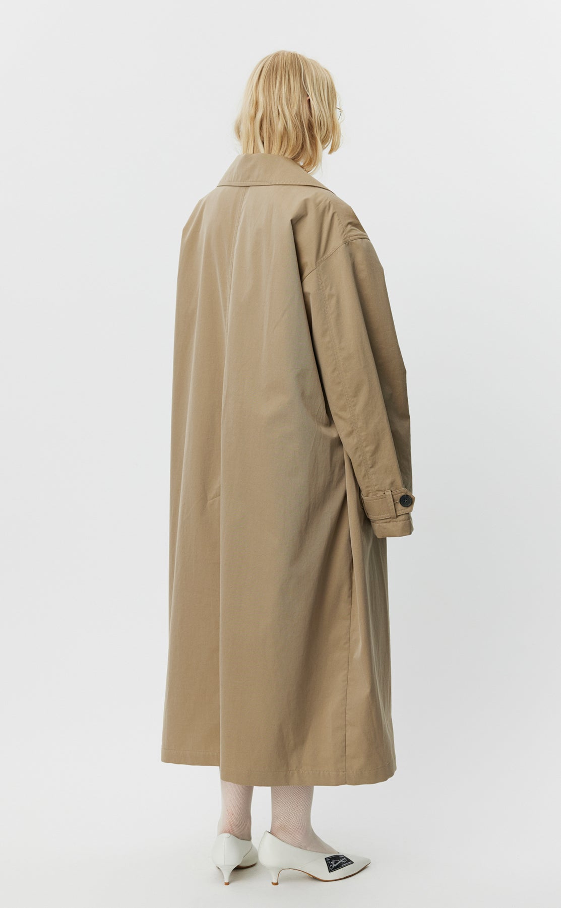 Venture Coat - Sand Gabardine