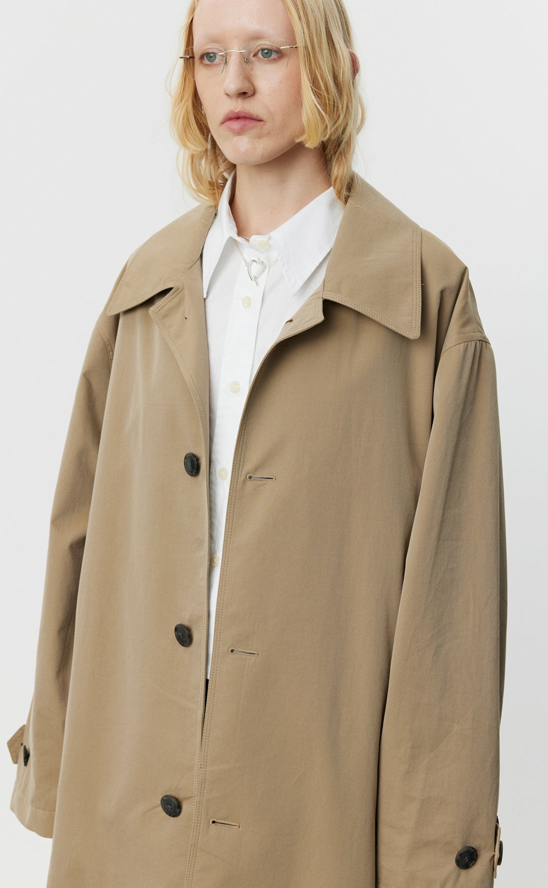 Venture Coat - Sand Gabardine