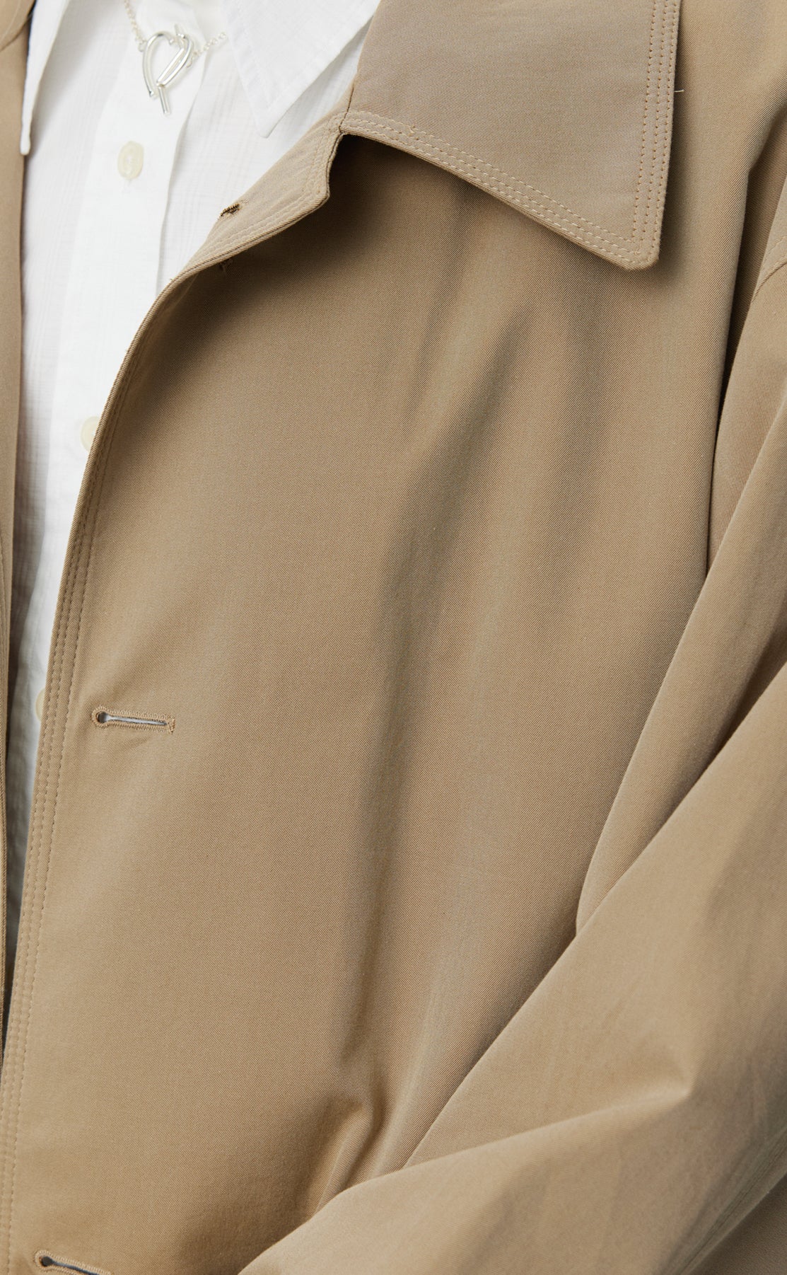 Venture Coat - Sand Gabardine