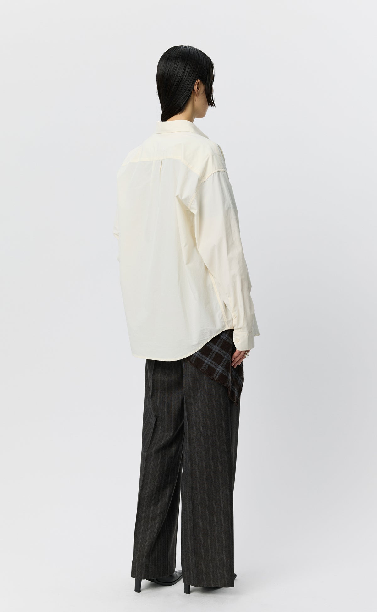 Womens Generous Shirt - Broken White