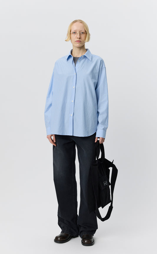Womens Generous Shirt - Assistant Stripe