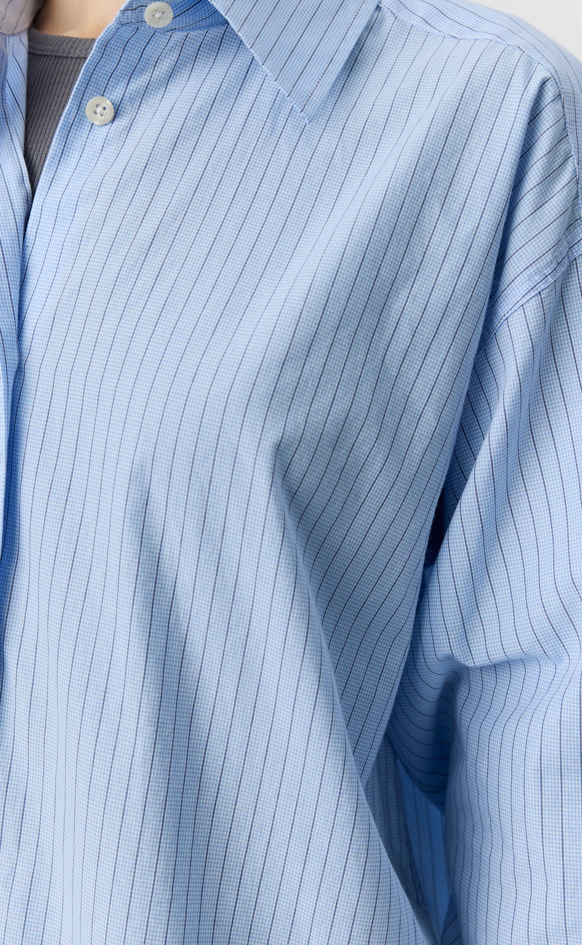 Womens Generous Shirt - Assistant Stripe