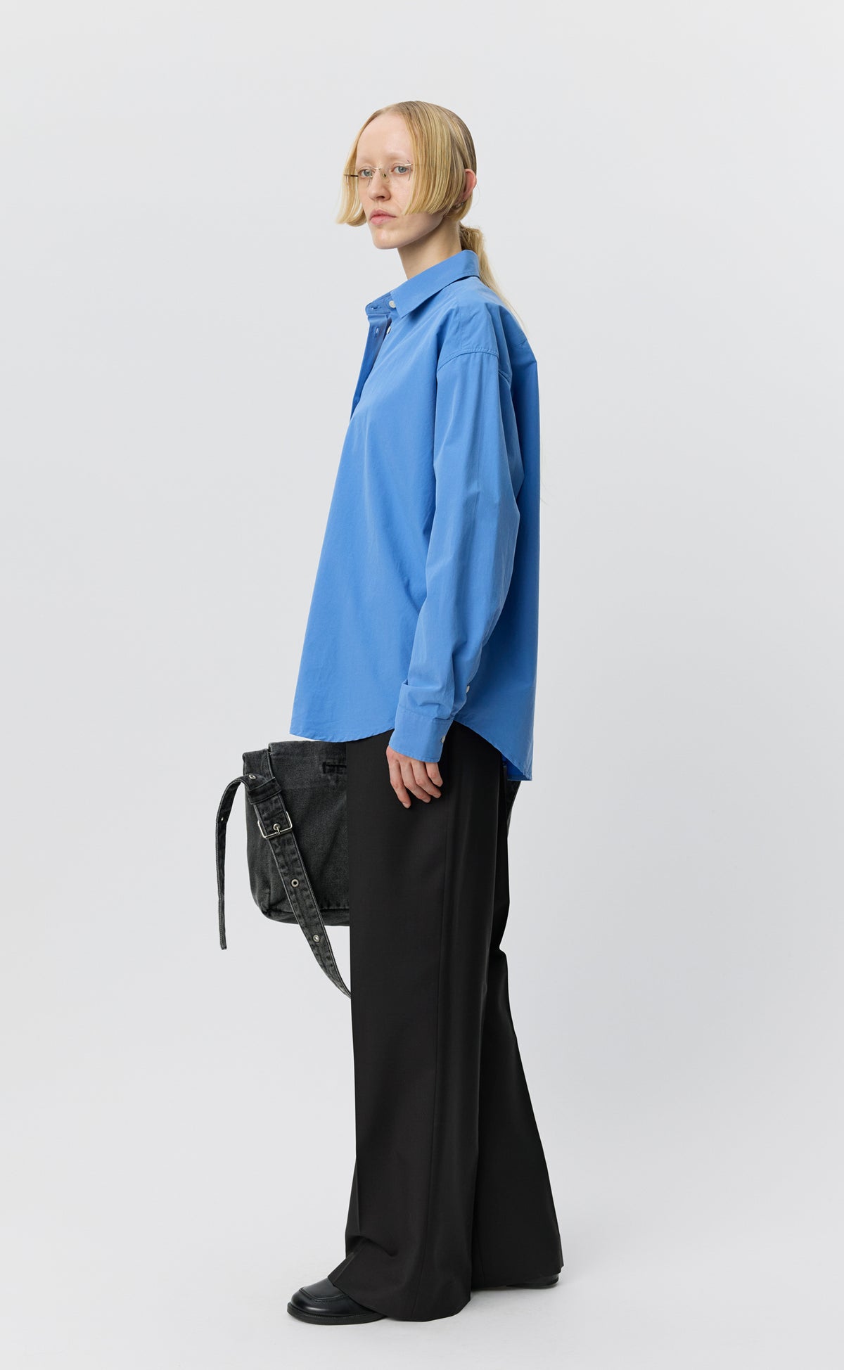 Womens Generous Shirt - Desktop Blue