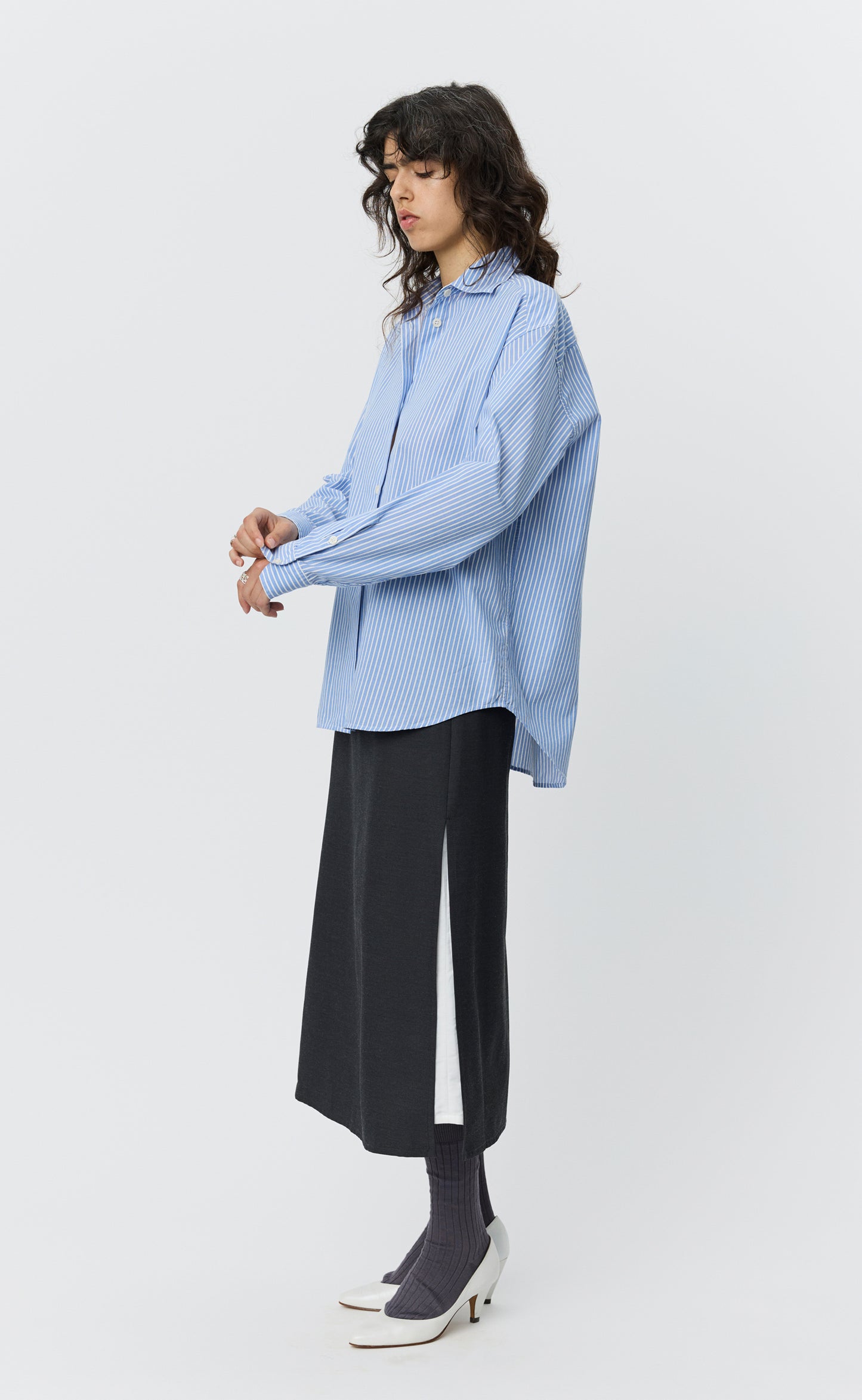 Womens Generous Shirt - Embassy Stripe