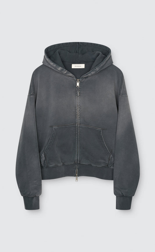 Womens Rehearsal Zip Hoodie - Faded Navy