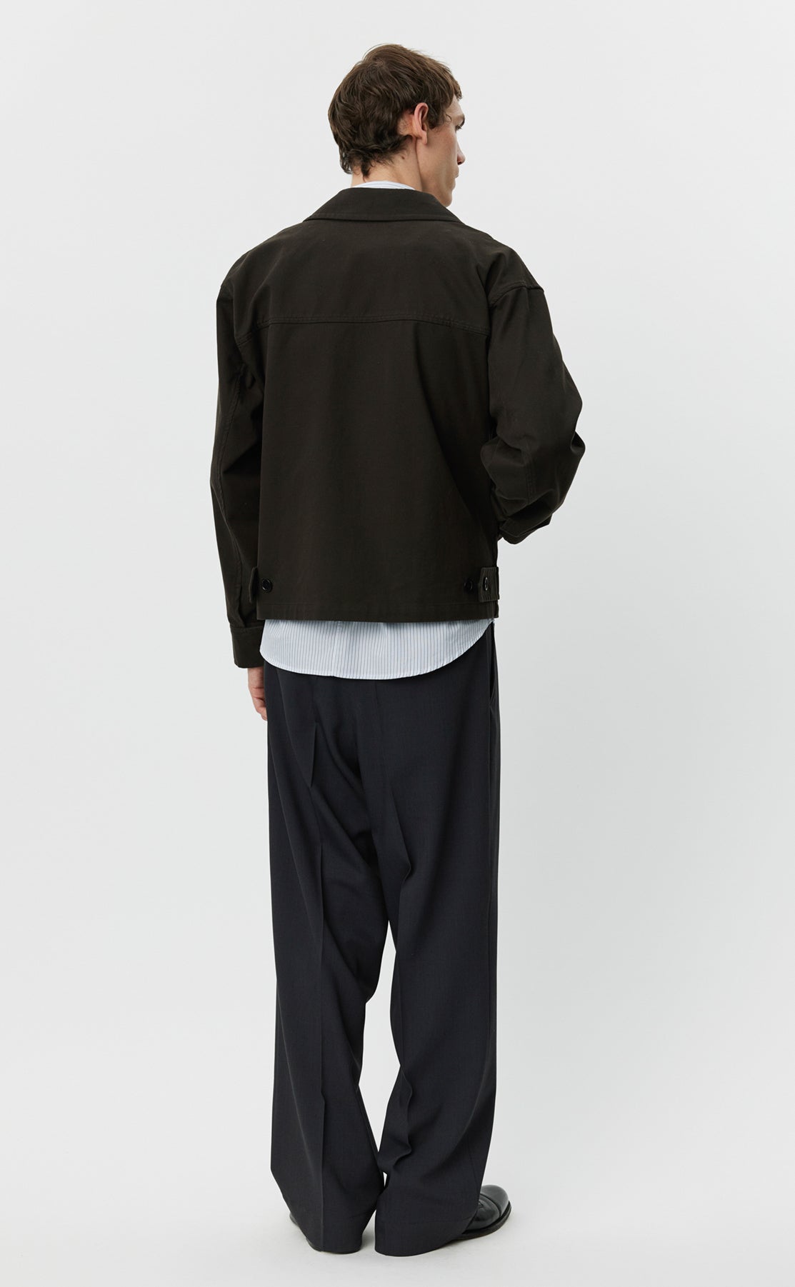 Work Jacket - Washed Black Twill