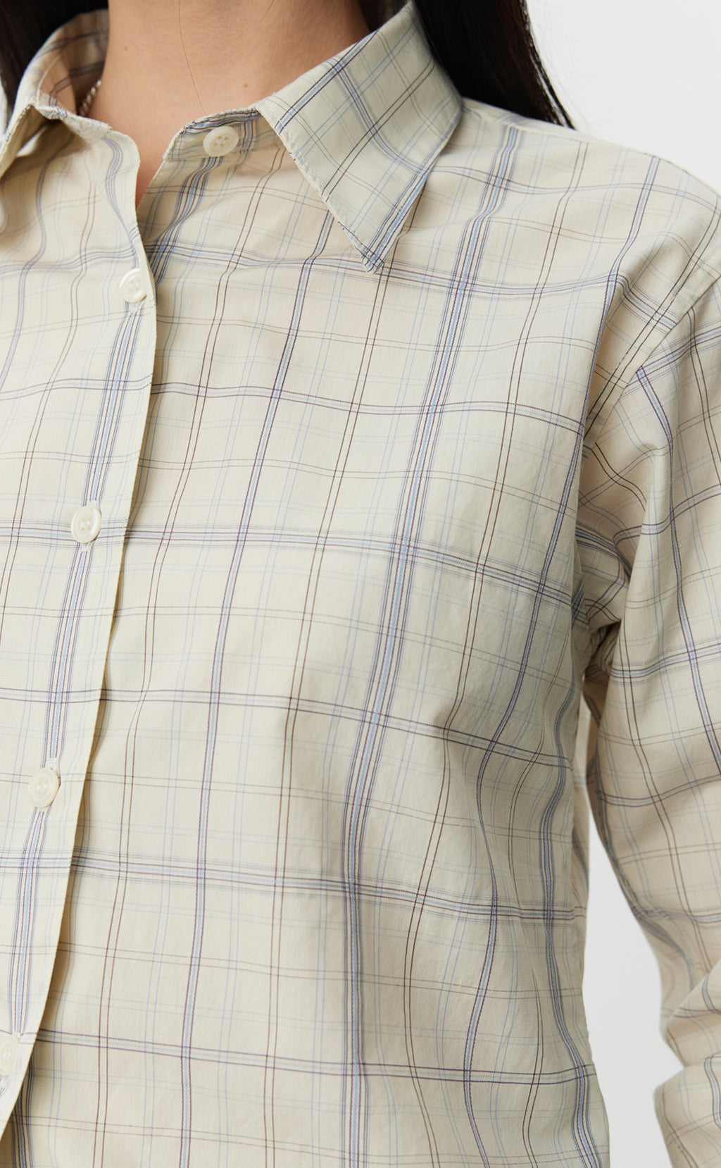 Writers Shirt - Ivory Check