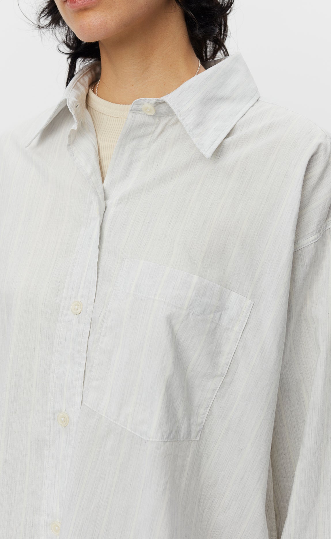 Format Shirt - Melange Stripe