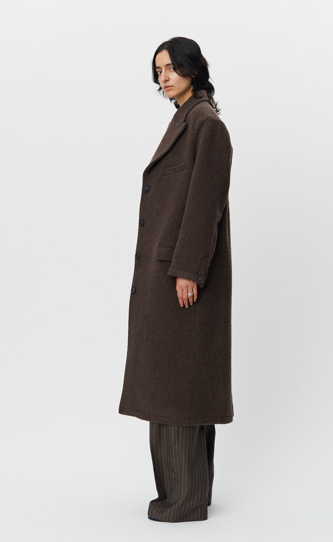 Motive Coat - Brown Fuzz