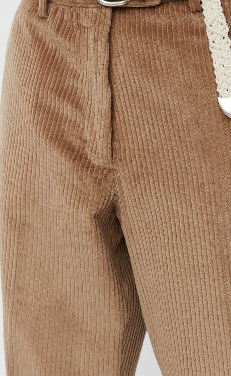 Cord Trousers - Beige