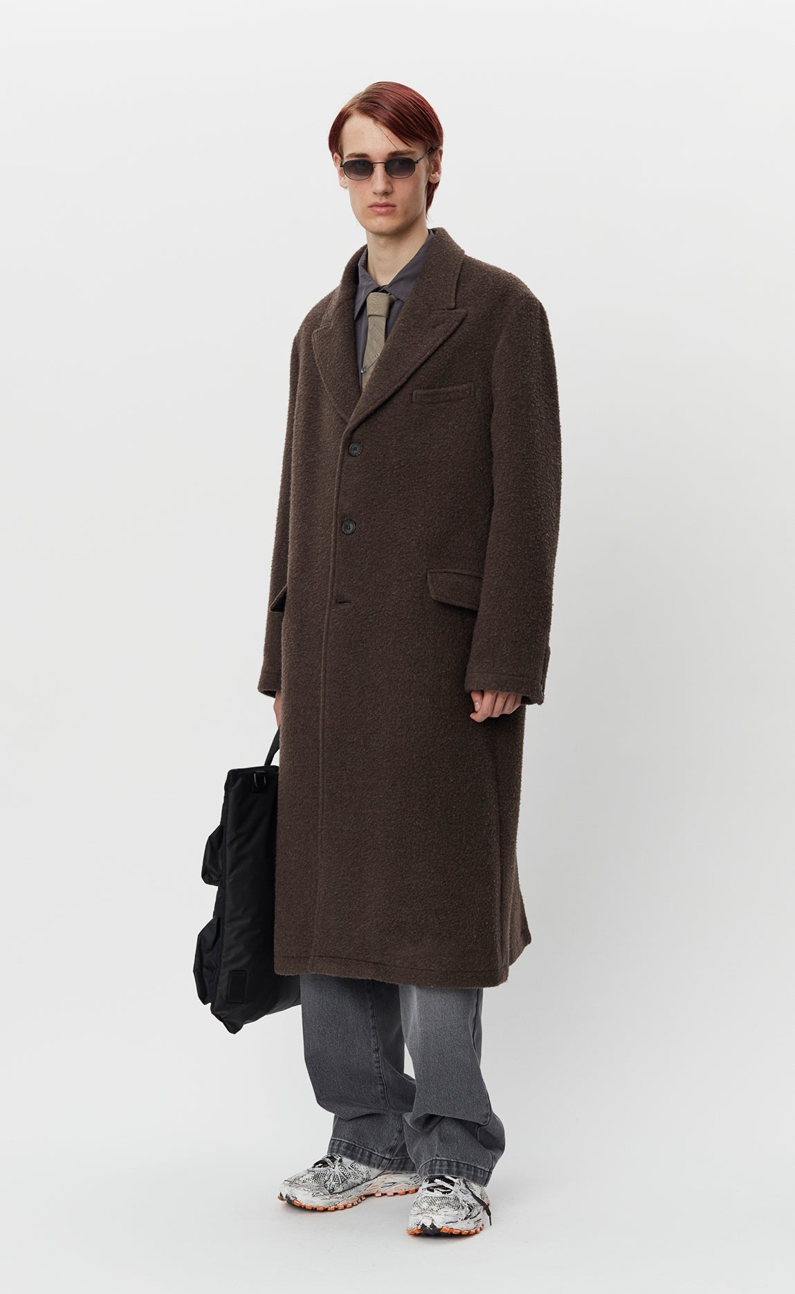 Margin Coat - Brown Fuzz