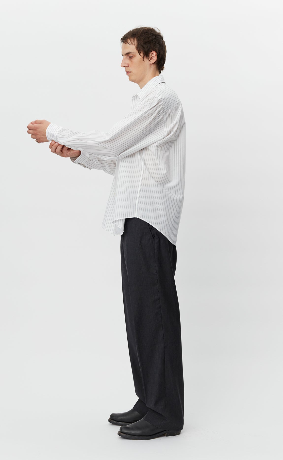 Executive Shirt - White Stripe