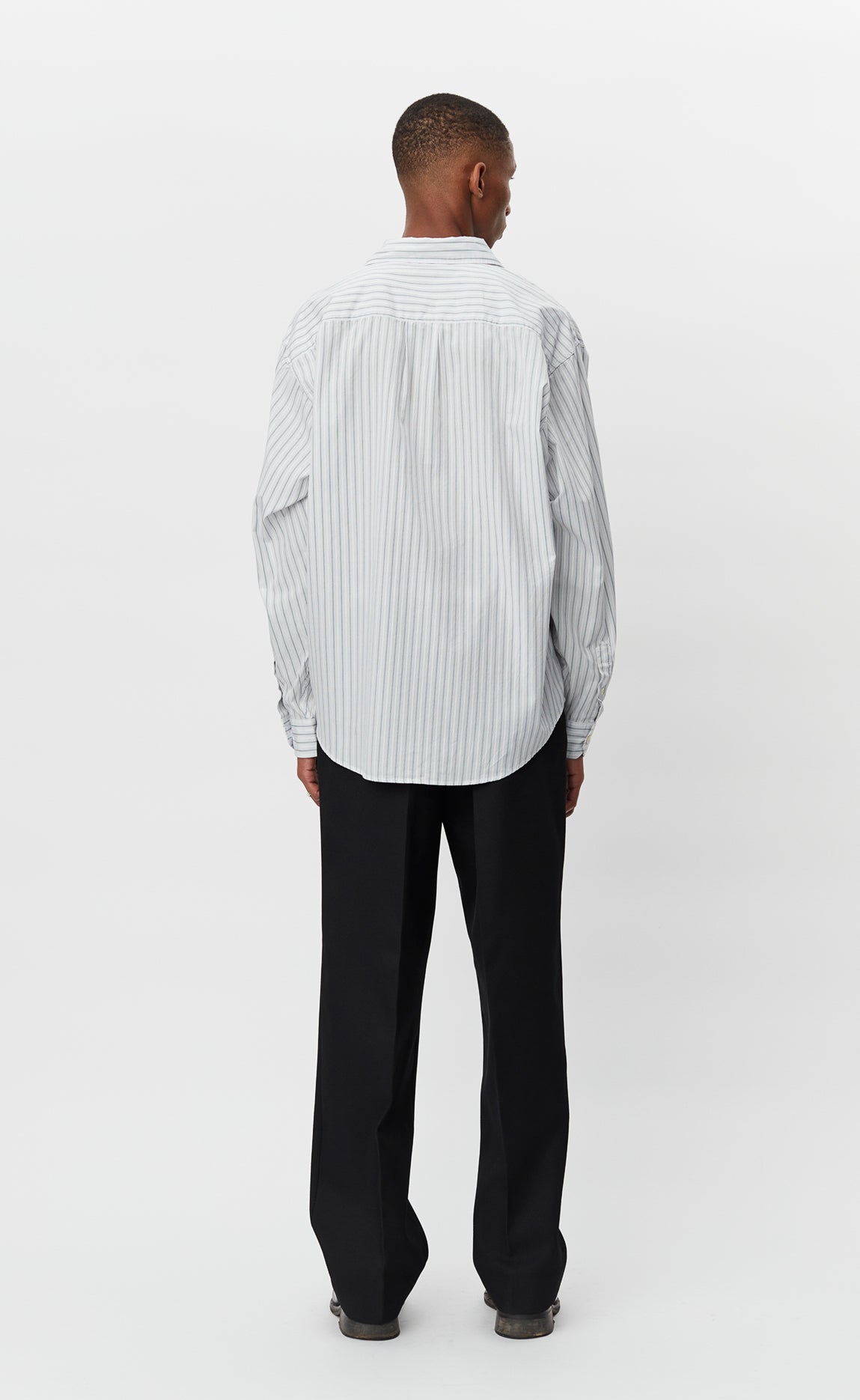 Executive Shirt - Grey Stripe