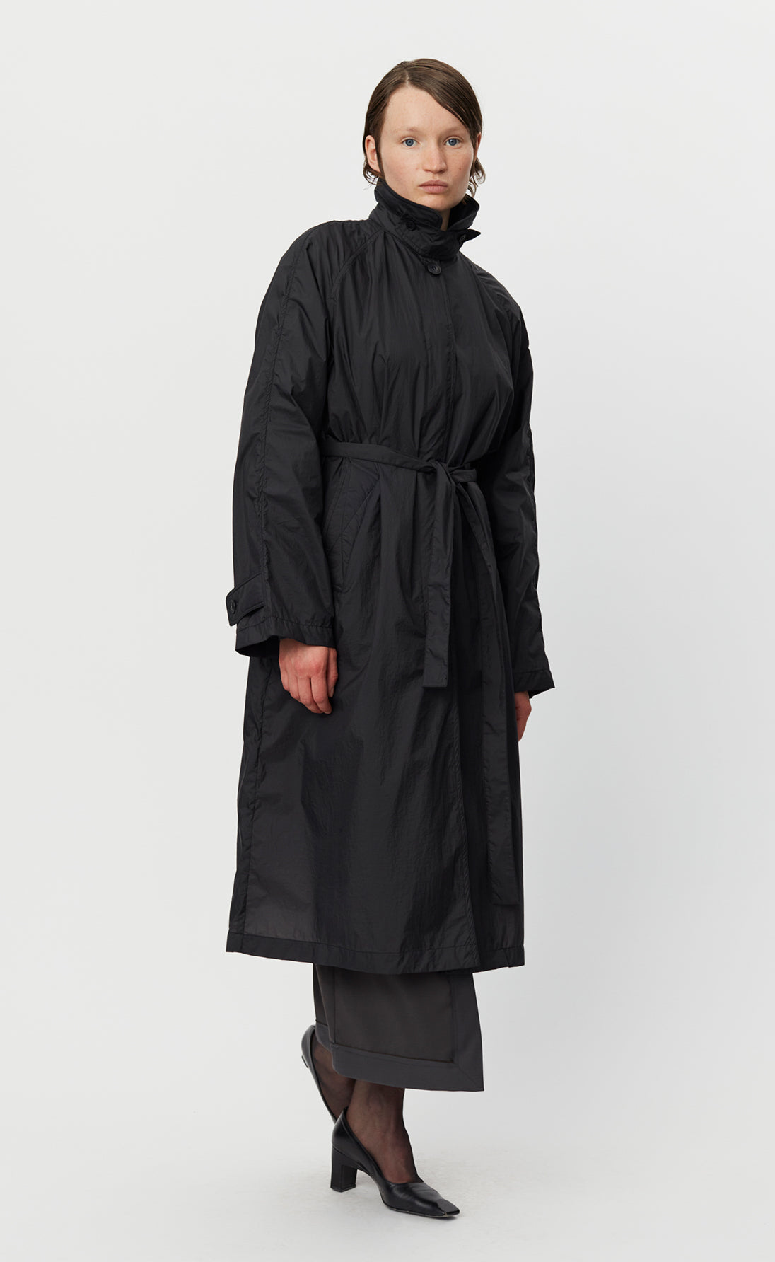 Womens Installation Coat - Recycled Black