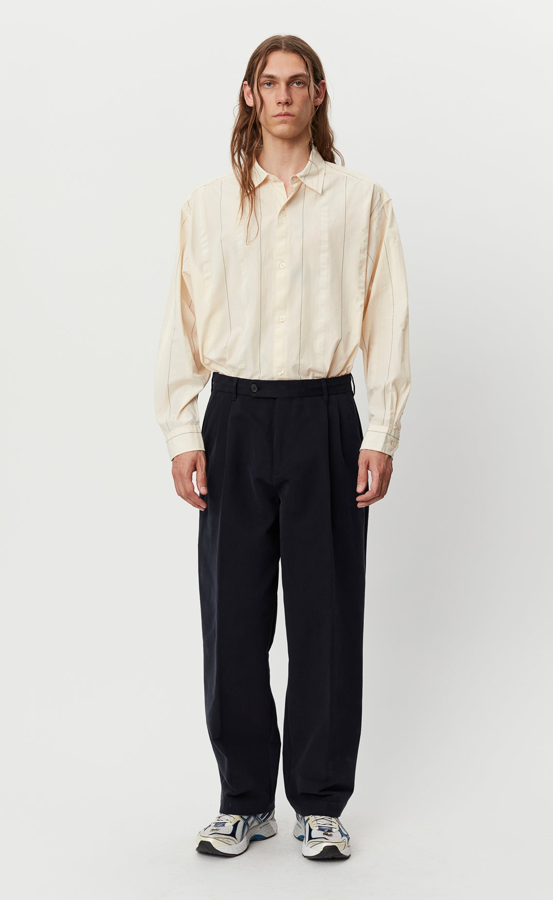 Classic Trousers - Dark Navy Cord