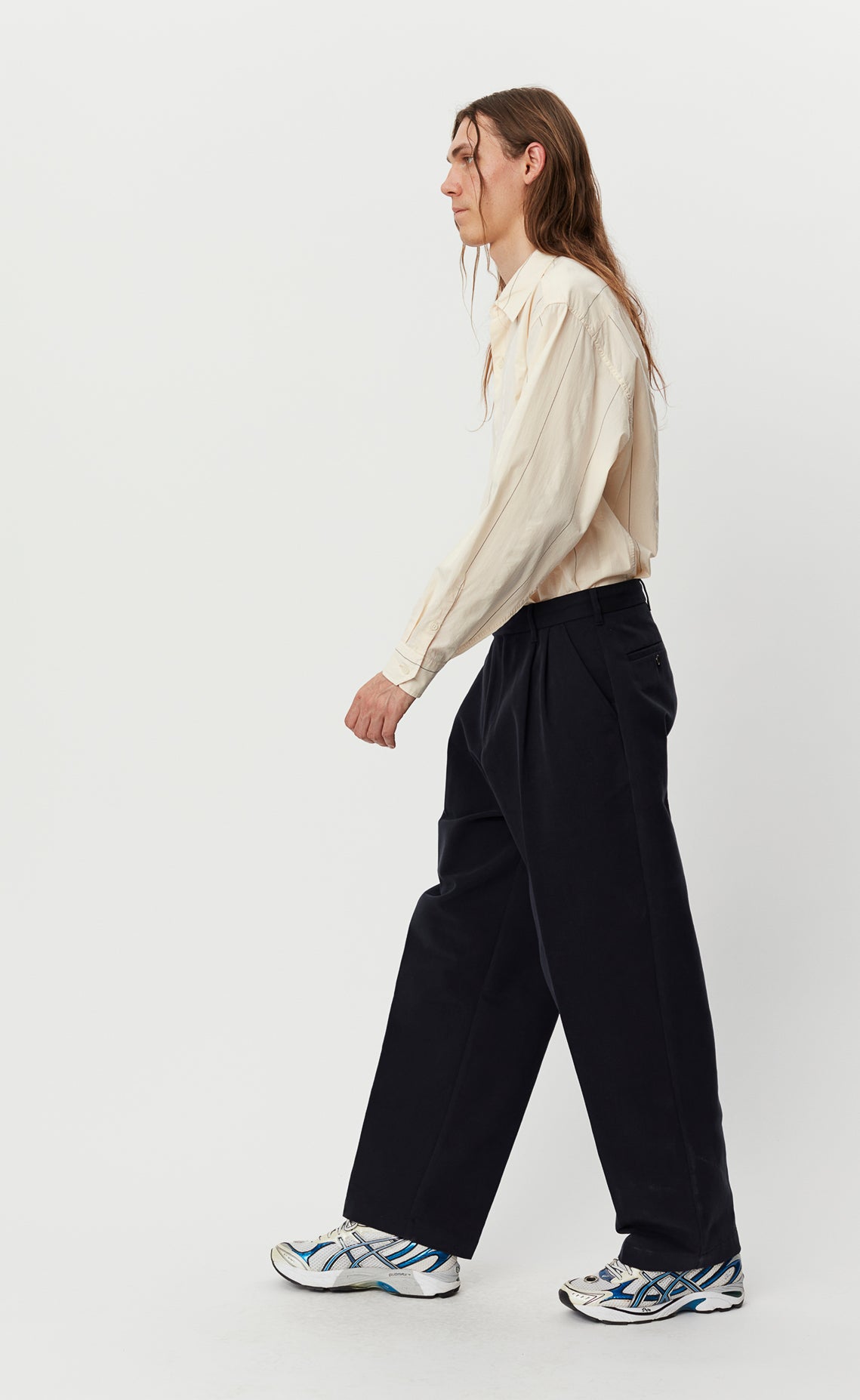 Classic Trousers - Dark Navy Cord