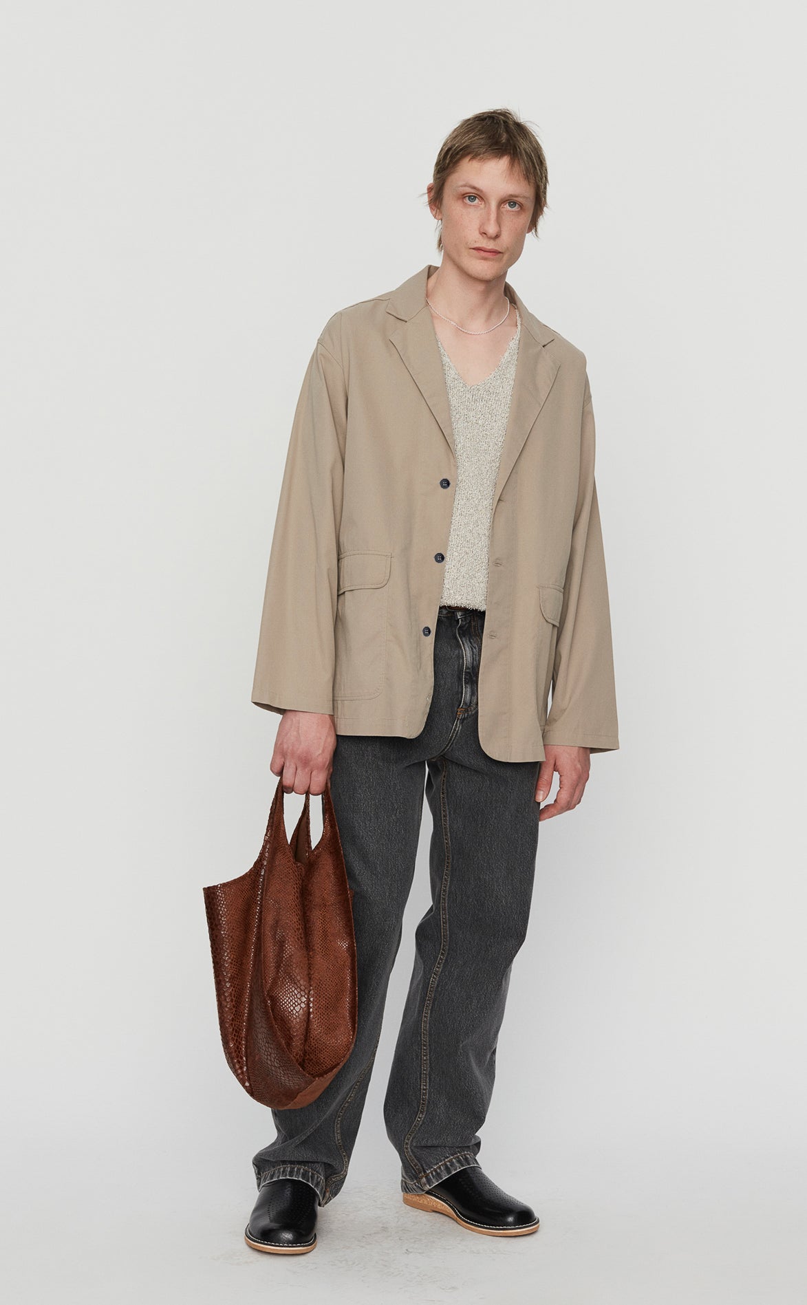 Article Jacket - Taupe